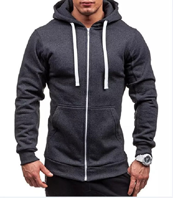 Cardigan Slim Liso de Manga Larga