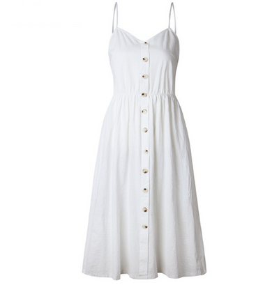 Vestido Halter con Tirantes Ajustables y Bolsillos Funcionales - Image 10