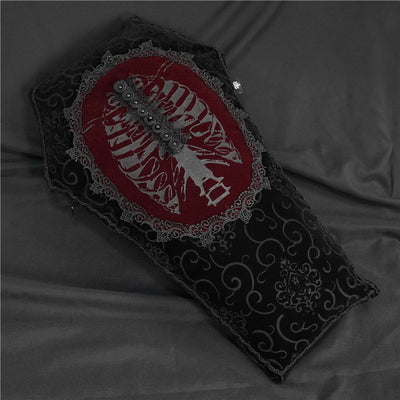 Almohada Larga Diseño Ataúd Terrorífico - Image 2