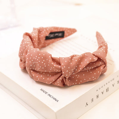 Diadema de Lunares Ancha - Accesorio para el Cabello Simple y Elegante - Image 9
