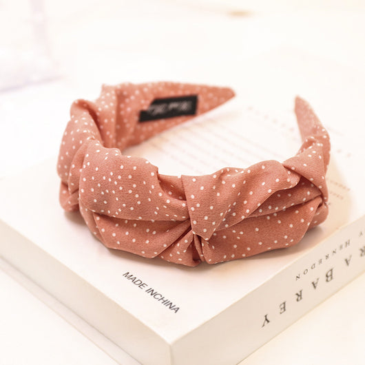 Diadema de Lunares Ancha - Accesorio para el Cabello Simple y Elegante - Image 9