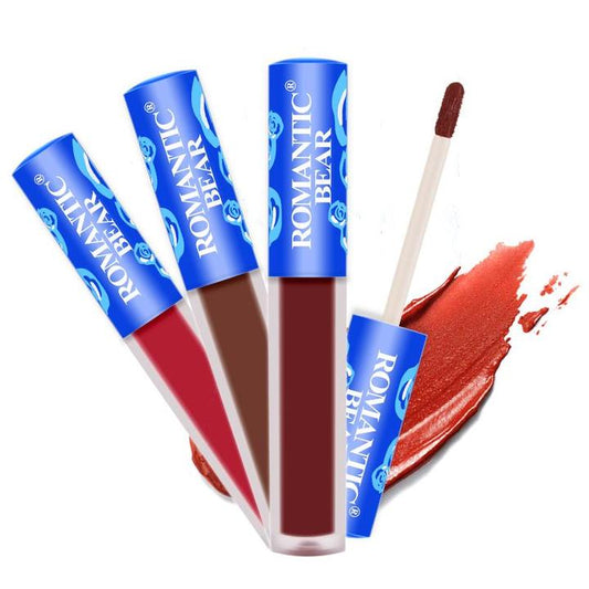 Labial Mate Resistente al Agua con Toque Romántico