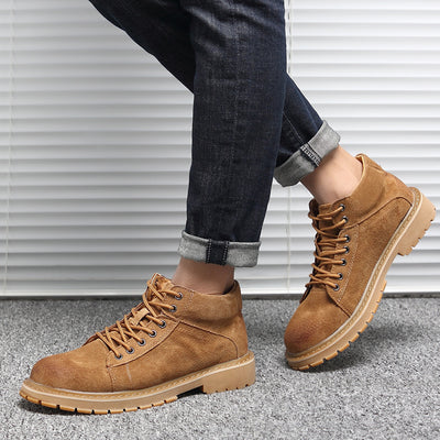 Zapatos de Trabajo Estilo Británico Transpirables Corte Medio - Image 2