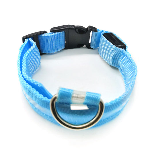 Collar Luminoso Antiextravío para Perros con Placa de Identificación - Image 14