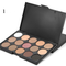 Paleta de Sombras 15 Colores Tierra - Maquillaje Ahumado Profesional