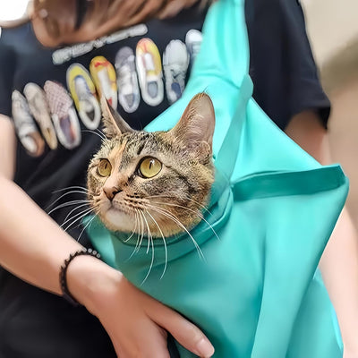 Bolsa Transportadora de Gatos Plegable - Diseño Suave para Corte de Uñas - Image 20