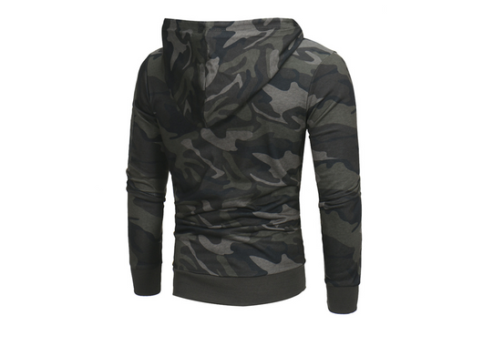 Sudadera Deportiva Camuflaje para Hombre - Chaqueta Casual Spring - Image 3