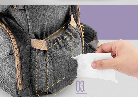 Bolsa Maternal Estilo Británico para Mamá y Bebé - Image 10