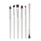 Set de 6 Brochas de Maquillaje Profesional para Ojos, Cejas y Labios