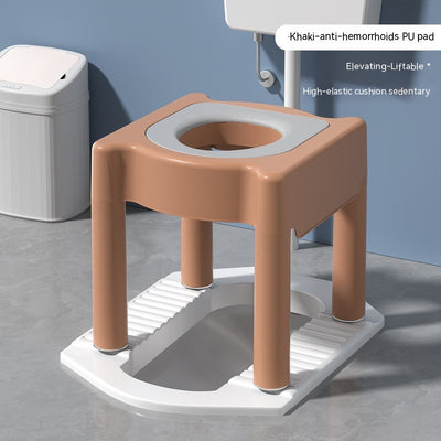 Asiento de Inodoro Plegable para Embarazadas - Marco de Soporte Seguro - Image 9