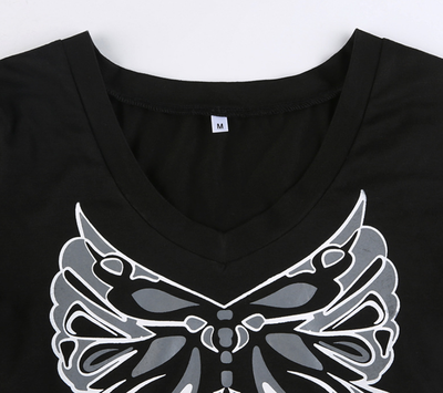 Blusa Estampado Mariposas Negras para Mujer - Image 15