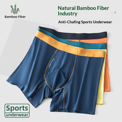 Calzoncillos Deportivos de Fibra de Bambú Talla Extendida para Hombre