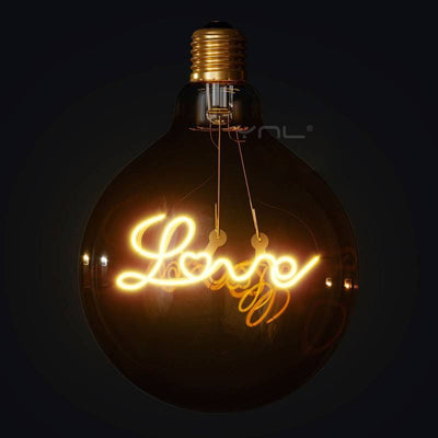 Lámpara Decorativa de Letras LOVE con Luz Cálida