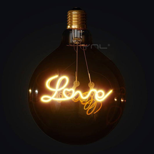 Lámpara Decorativa de Letras LOVE con Luz Cálida