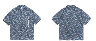 Camisa Streetwear Estampado Hawaiano para Hombre - Image 5