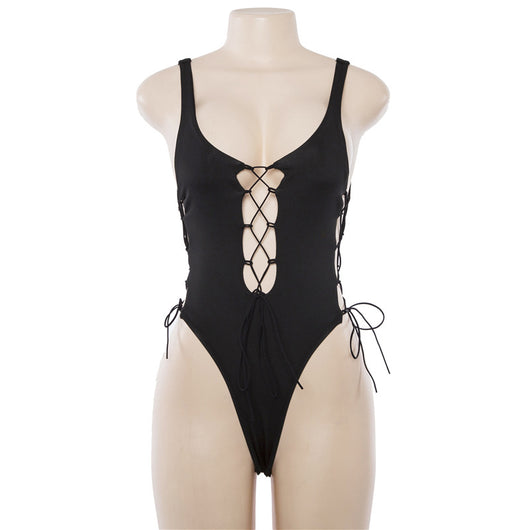 Traje de Baño Enterizo Elegante para Mujer - Diseño Europeo y Americano