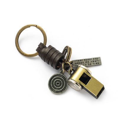Llavero de Cuero Tejido a Mano - Estilo Vintage Artesanal - Image 13