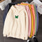 Sudadera con Estampado de Mariposas