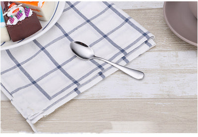 Cucharas de Acero Inoxidable Reforzado para Sopa y Café - Image 9