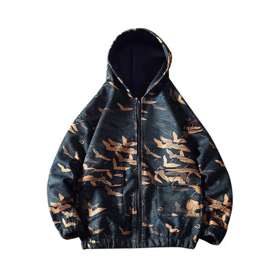 Chaqueta Floral con Capucha - Image 4