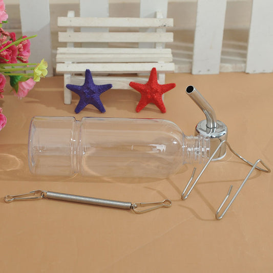 Bebedero Colgante para Mascotas Pequeñas - Botella de Agua Automática