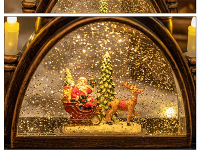 Lámpara Linterna Navideña de Cristal Portátil para Decoración - Image 11