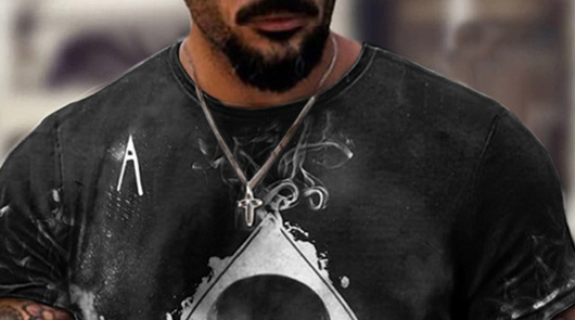 Playera Calavera 3D con Diseño Picas - Moda Urbana para Hombre - Image 16