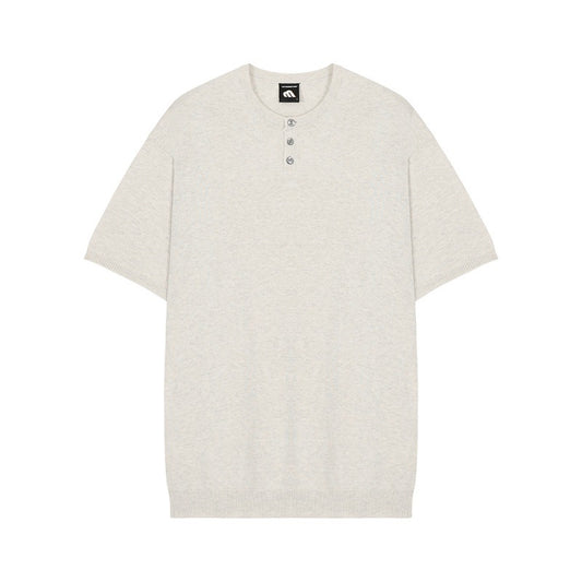 Blusa Slim Fit Manga Corta en Seda de Hielo - Prenda Base Versátil - Image 2