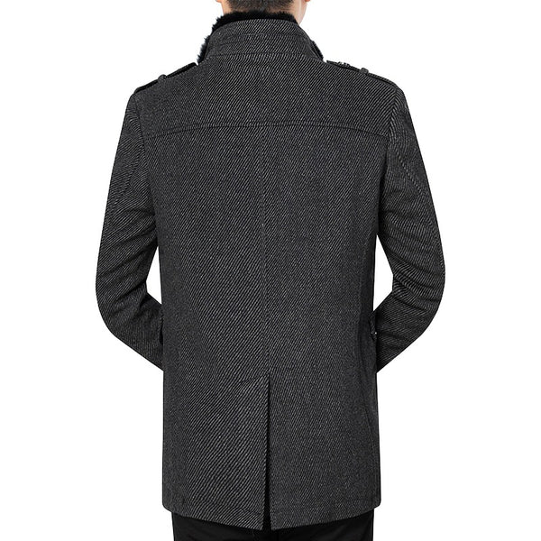Abrigo de Lana Merino Otoño-Invierno Casual