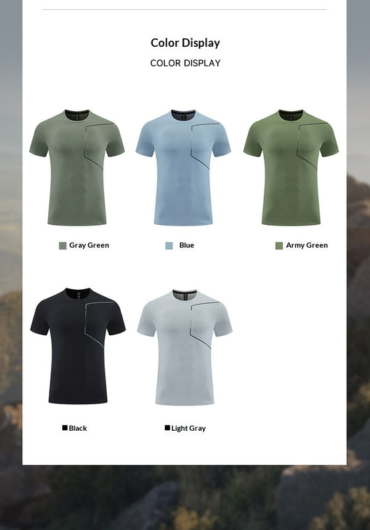 Camiseta Deportiva Casual para Hombre - Diseño Verano Moderno - Image 24