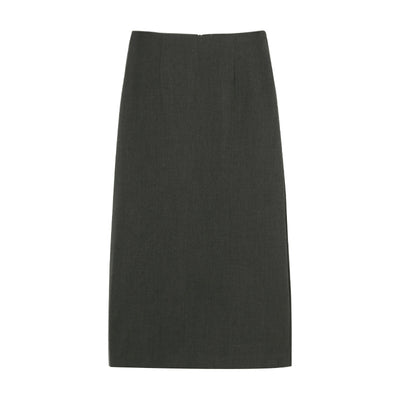 Falda Elegante de Color Liso con Aberturas Laterales - Image 10