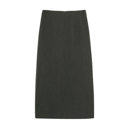Falda Elegante de Color Liso con Aberturas Laterales - Image 10