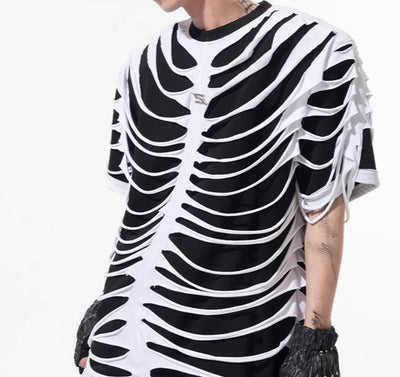 Playera de Hueso Calado con Diseño Exclusivo - Image 11