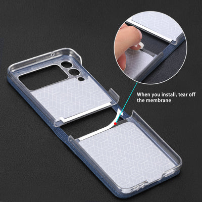 Funda Protectora de Cuero con Cartera para Teléfono Plegable Abatible - Image 18