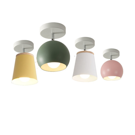 Lámpara LED de Techo Macaron para Pasillos - Luz Moderna en Hierro - Image 5