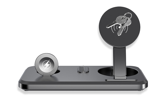 Cargador Inalámbrico Triple 15W Plegable - Compatible con Apple - Image 13