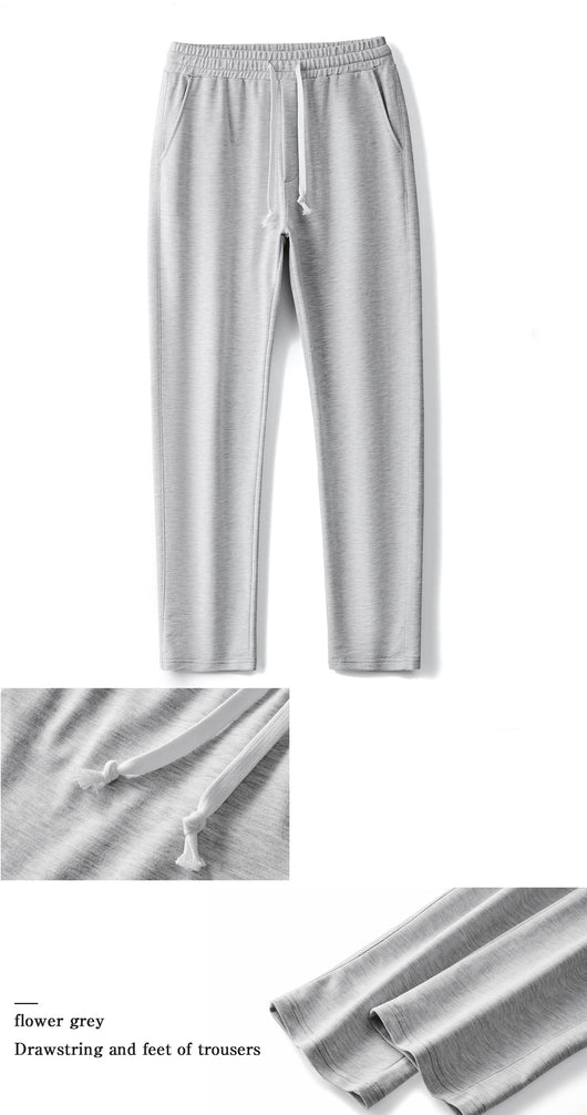 Pantalones de Chándal Holgados de Algodón para Hombre - Image 25