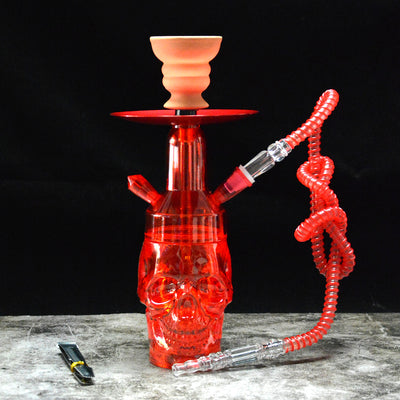 Cachimba Acrílica Árabe con Calavera Iluminada - Image 10