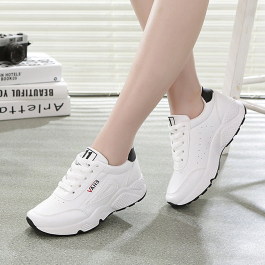 Zapatillas de Running con Plataforma Blancas - Image 7