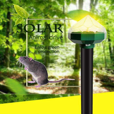 Repelente Solar de Plagas con Lámpara LED - Ahuyentador para Jardín - Image 4