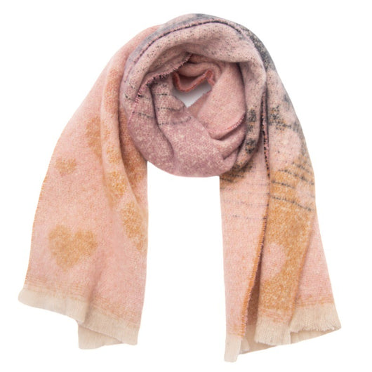 Cuello Térmico Jacquard con Diseño de Amor - Bufanda Versátil Europea - Image 8