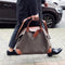 Bolsa de Viaje Grande en Cuero Genuino - Estilo Clásico para Mujer