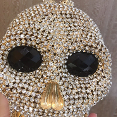 Organizador de Cena con Diseño de Calavera de Diamante para Mujer - Image 18