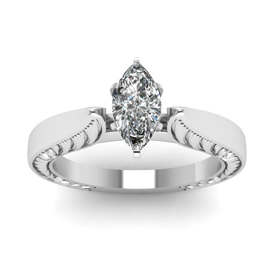 Anillo Vintage con Circonita Ojo de Caballo