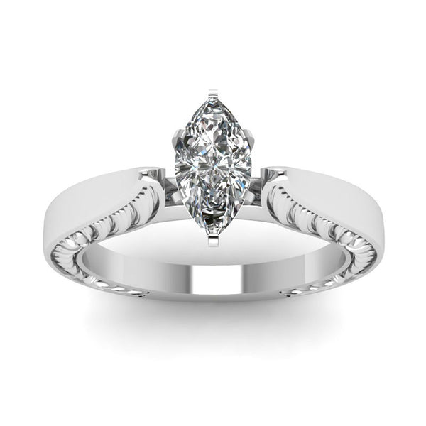 Anillo Vintage con Circonita Ojo de Caballo