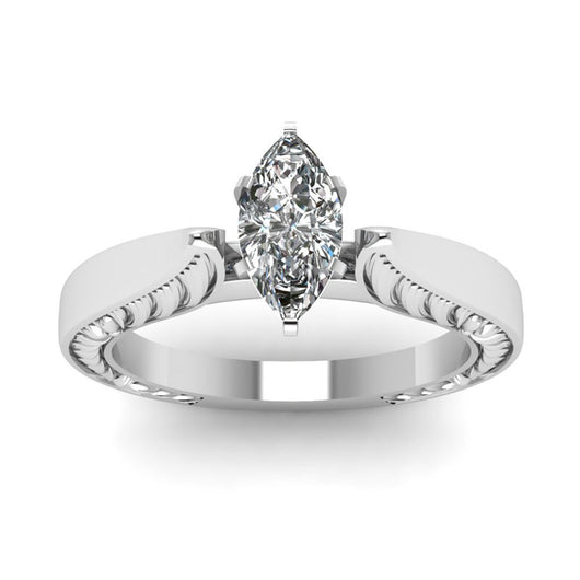 Anillo Vintage con Circonita Ojo de Caballo