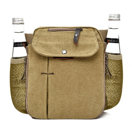 Bolsa Crossbody de Lona Estilo Coreano - Compacta y Versátil - Image 2