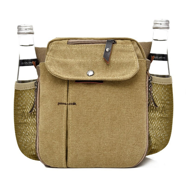Bolsa Crossbody de Lona Estilo Coreano - Compacta y Versátil