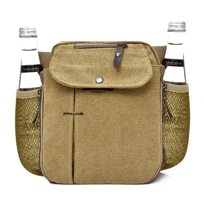 Bolsa Crossbody de Lona Estilo Coreano - Compacta y Versátil - Image 2