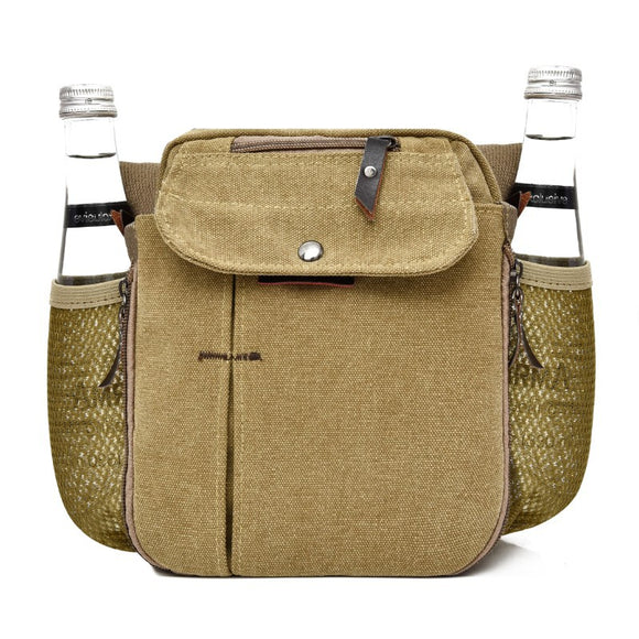 Bolsa Crossbody de Lona Estilo Coreano - Compacta y Versátil